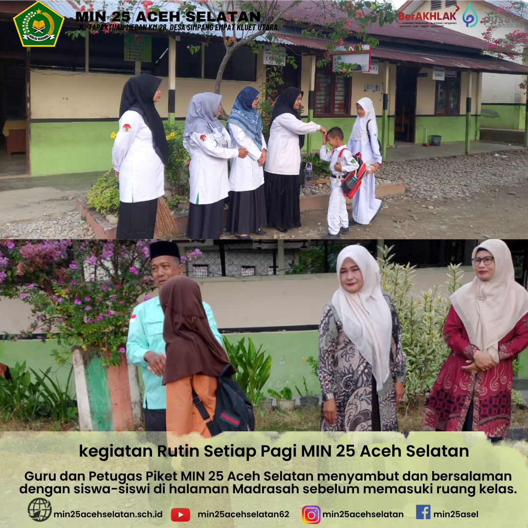 Aktifitas Rutin Setiap Pagi 
