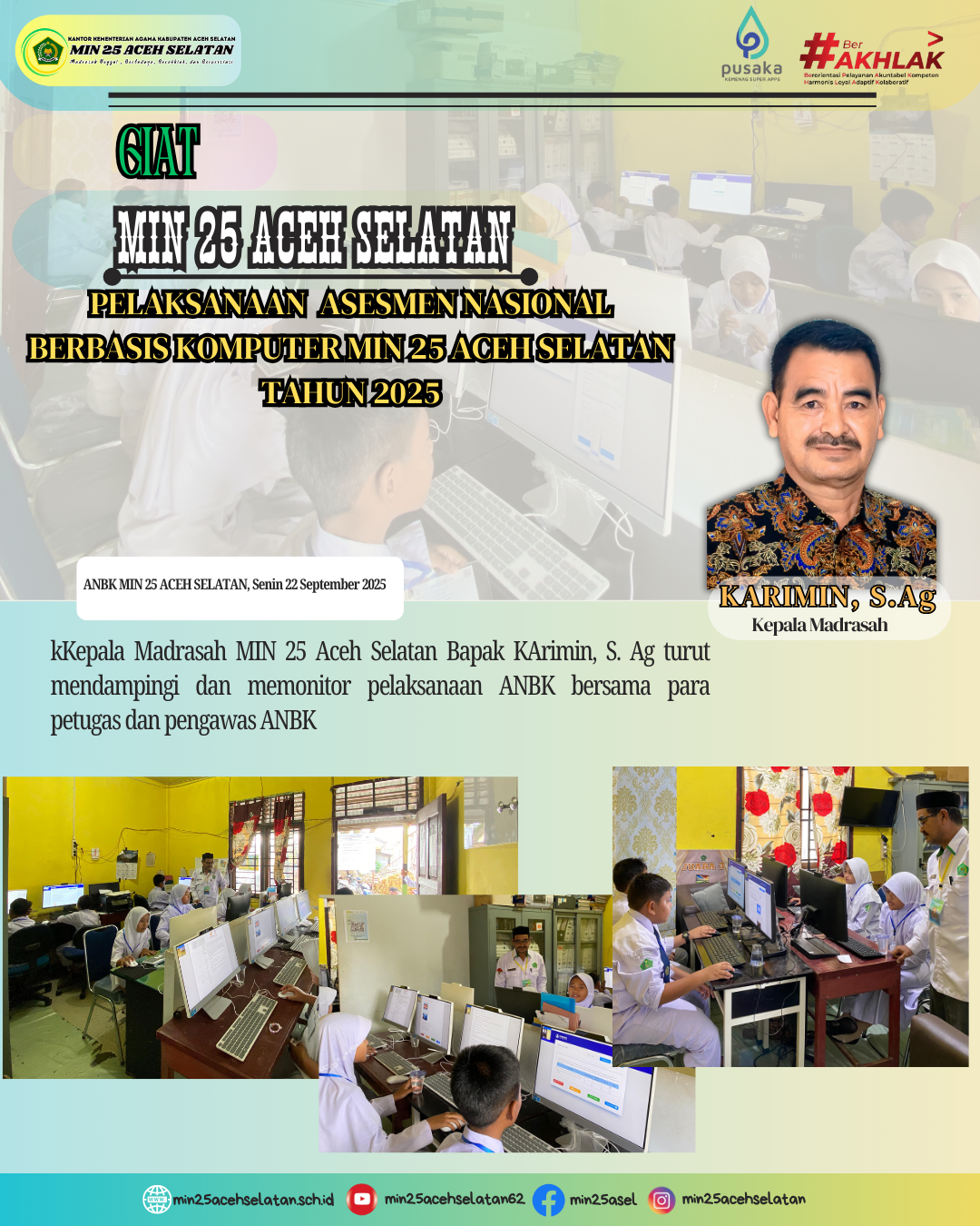 ANBK MIN 25 ACEH SELATAN TAHUN 2025